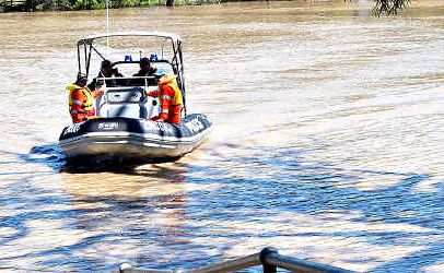 Police and SES have spent most the week searching for a 44-year-old Cairns man who went missing after he tried to swim the flooded Dawson River on Monday night. Police and SES have spent most the week searching for a 44-year-old Cairns man who went missing after he tried to swim the flooded Dawson River on Monday night.